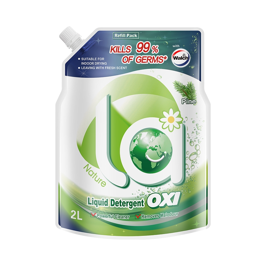 推荐商品：Walch/威露士 La系列 去污除菌 松木香 洗衣液 袋装 持久留香易漂除螨机洗