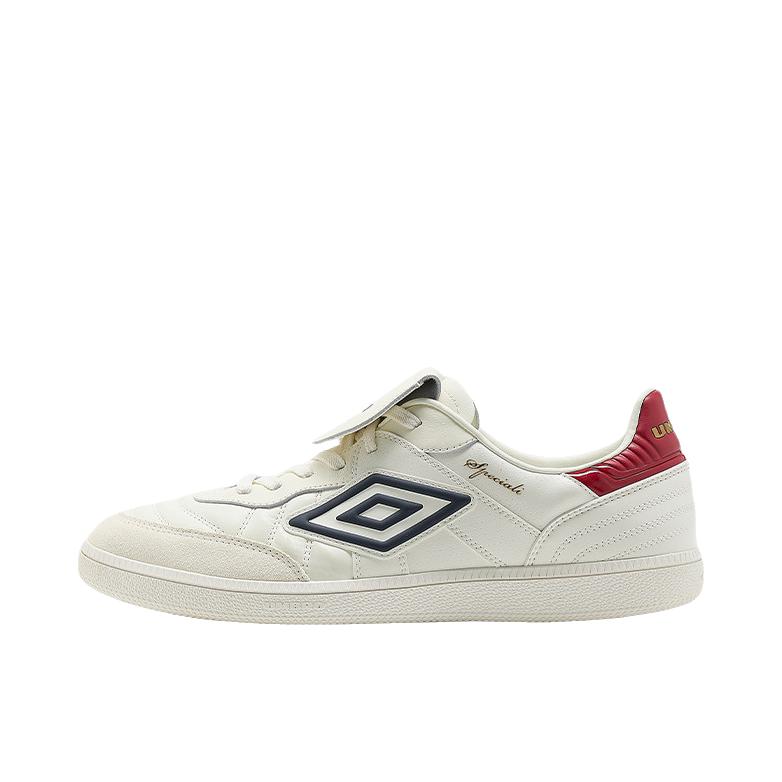 推荐商品：Umbro/Umbro OG KL 板鞋 薄底休闲舒适 白鹭白/鼓舞红