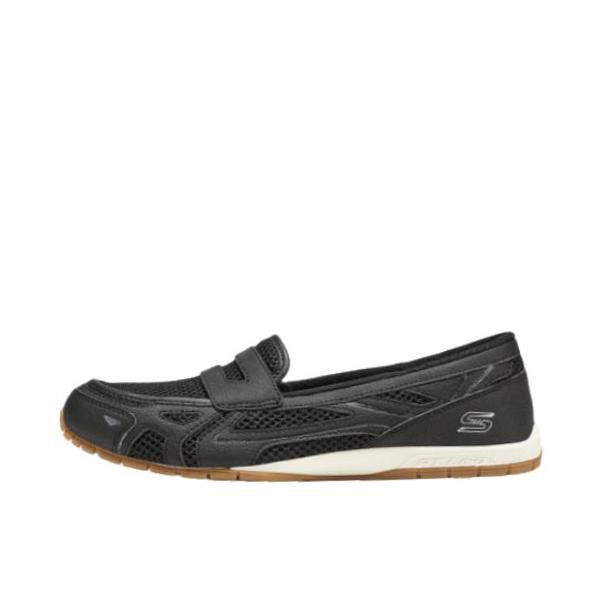 推荐商品：Skechers/斯凯奇 运动休闲鞋 浅口 104793 女款/黑色/白色