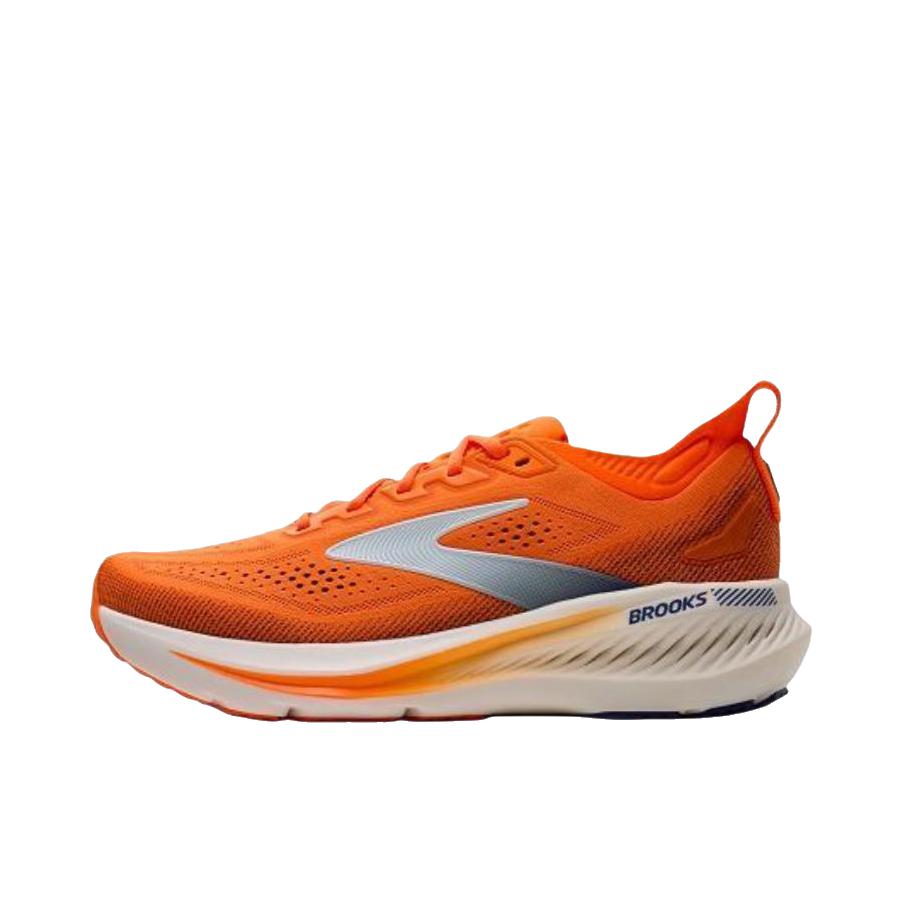 推荐商品：Brooks/布鲁克斯 Glycerin 甘油23 跑鞋 缓震时尚舒适耐磨支撑回弹圆头减震 亮橙色