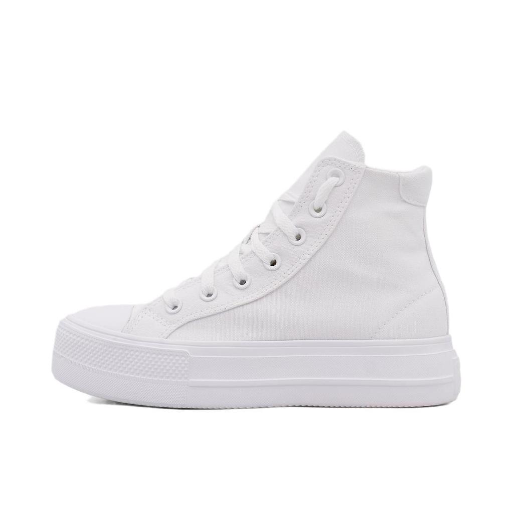 推荐商品：Converse/匡威 Day One Platform 帆布鞋 厚底 女款/白色