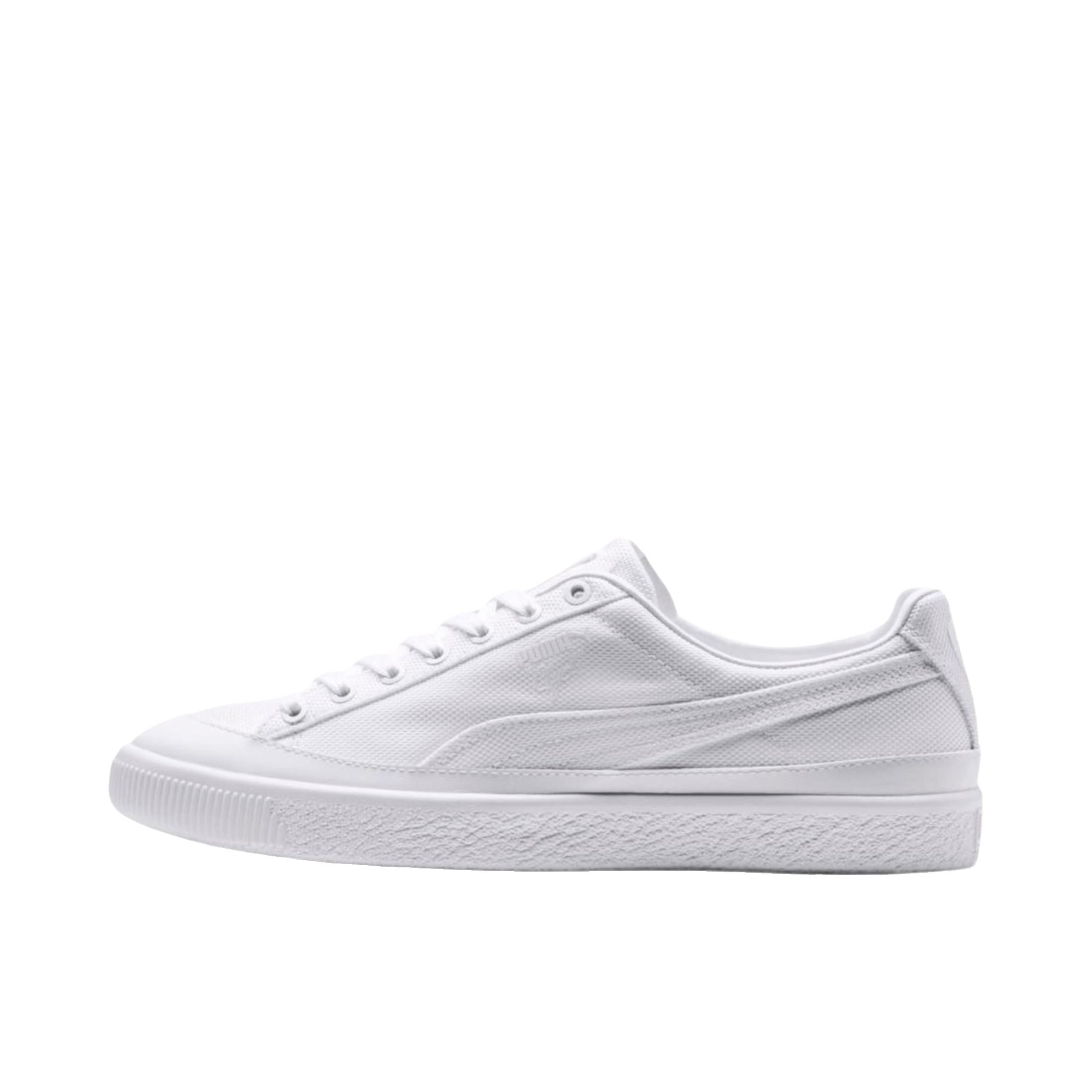 推荐商品：Puma/彪马 Clyde 板鞋 百搭平跟防滑 白色