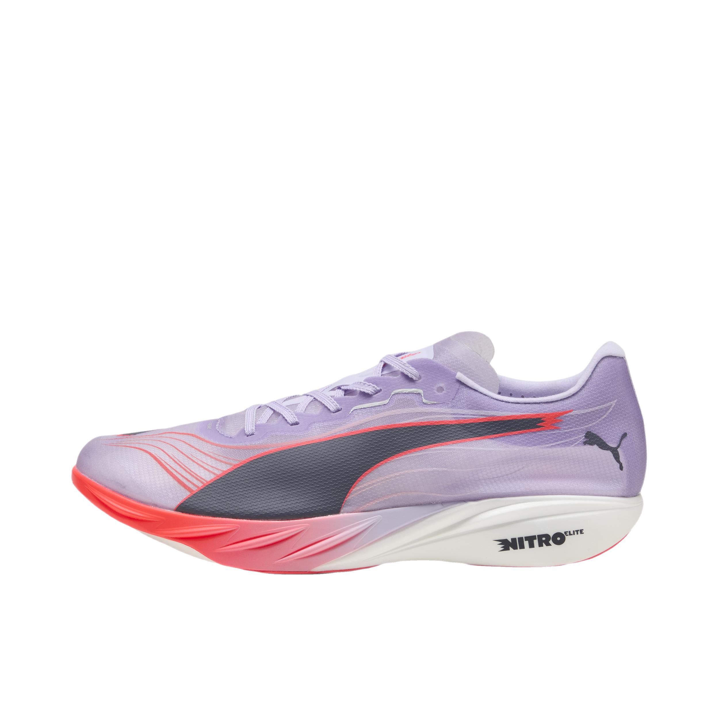 推荐商品：Puma/彪马 FAST-FWD Nitro Elite 2 跑鞋 碳板马拉松系带厚底 紫色