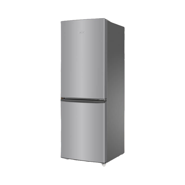 Haier/海尔 统帅 双门冰箱 185L 纤薄机身 低噪运行 双温存储 月光银