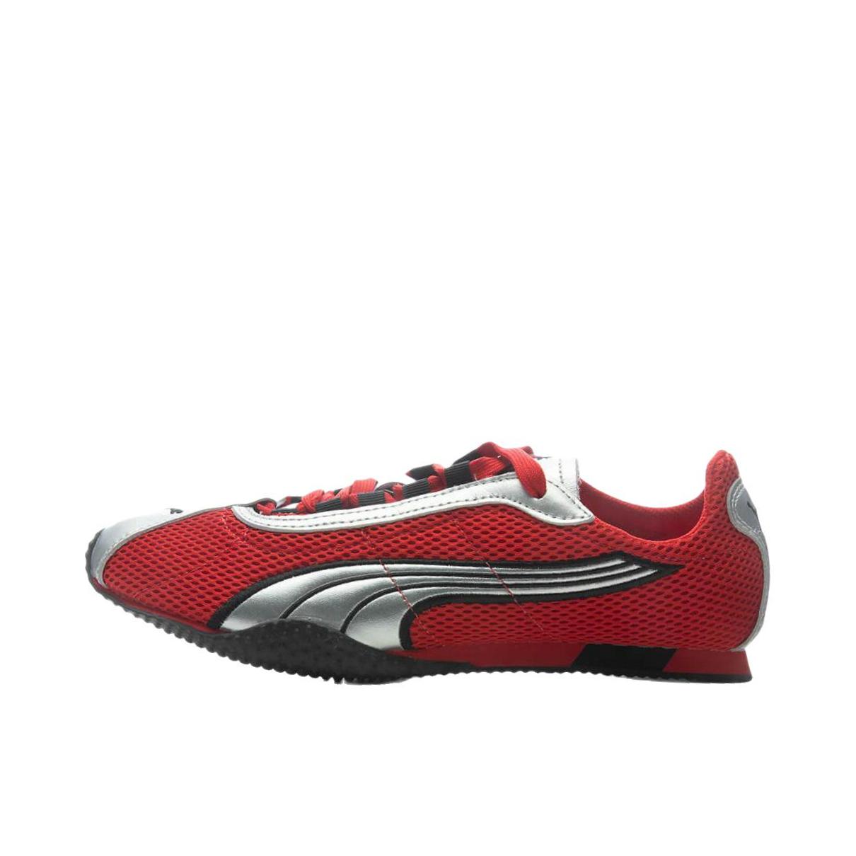 推荐商品：Puma/彪马 H-STREET 运动休闲鞋 网眼系带低帮田径千禧贴合薄底 深红色