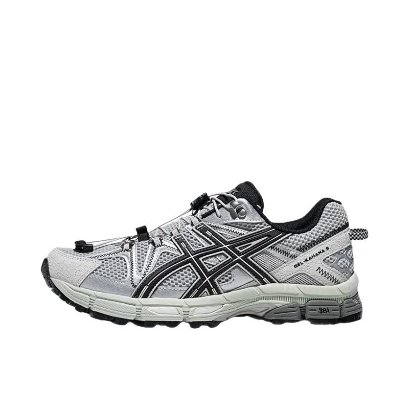 推荐商品：Asics/亚瑟士 Gel-Kahana 8 FL 越野跑鞋 潮流复古防滑耐磨 银色/深灰色/黑色