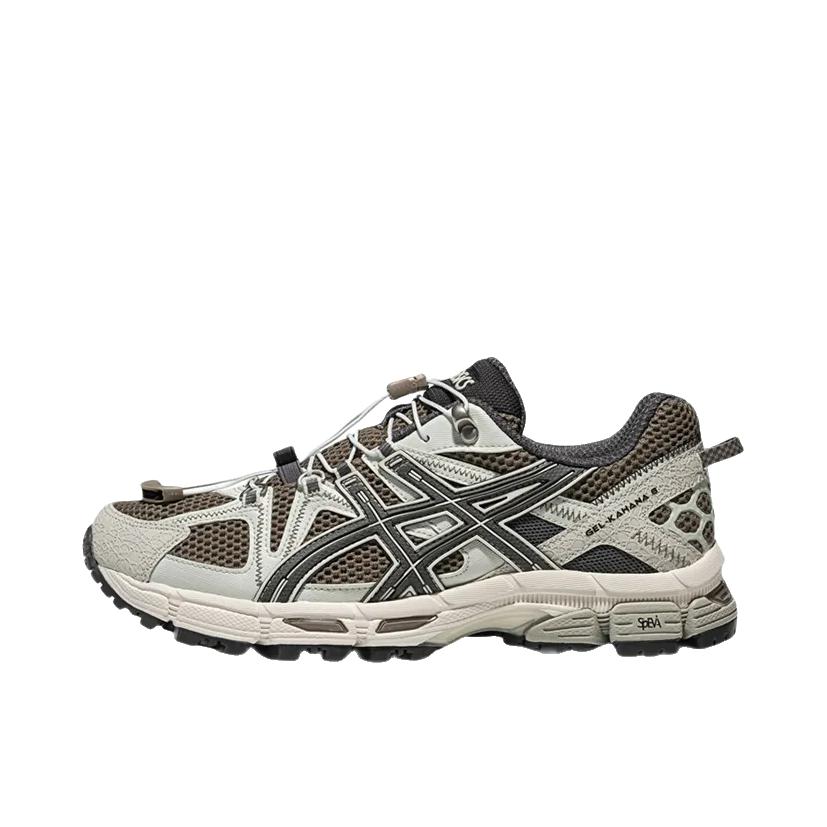 推荐商品：Asics/亚瑟士 Gel-Kahana 8 FL 越野跑鞋 潮流复古防滑耐磨 棕色/黑色