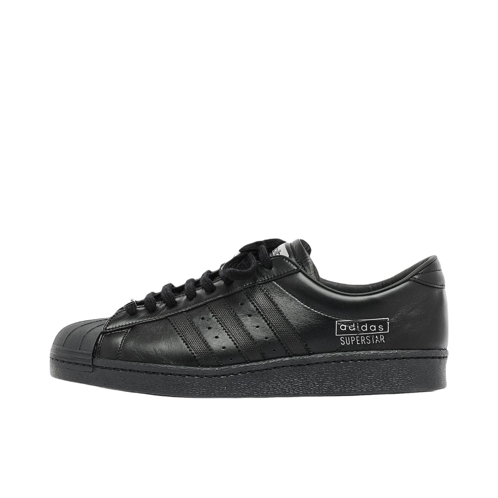 推荐商品：【宋雨琦同款】 adidas Originals Superstar 板鞋 轻便贝壳头薄底舒适百搭耐磨复古 基础黑