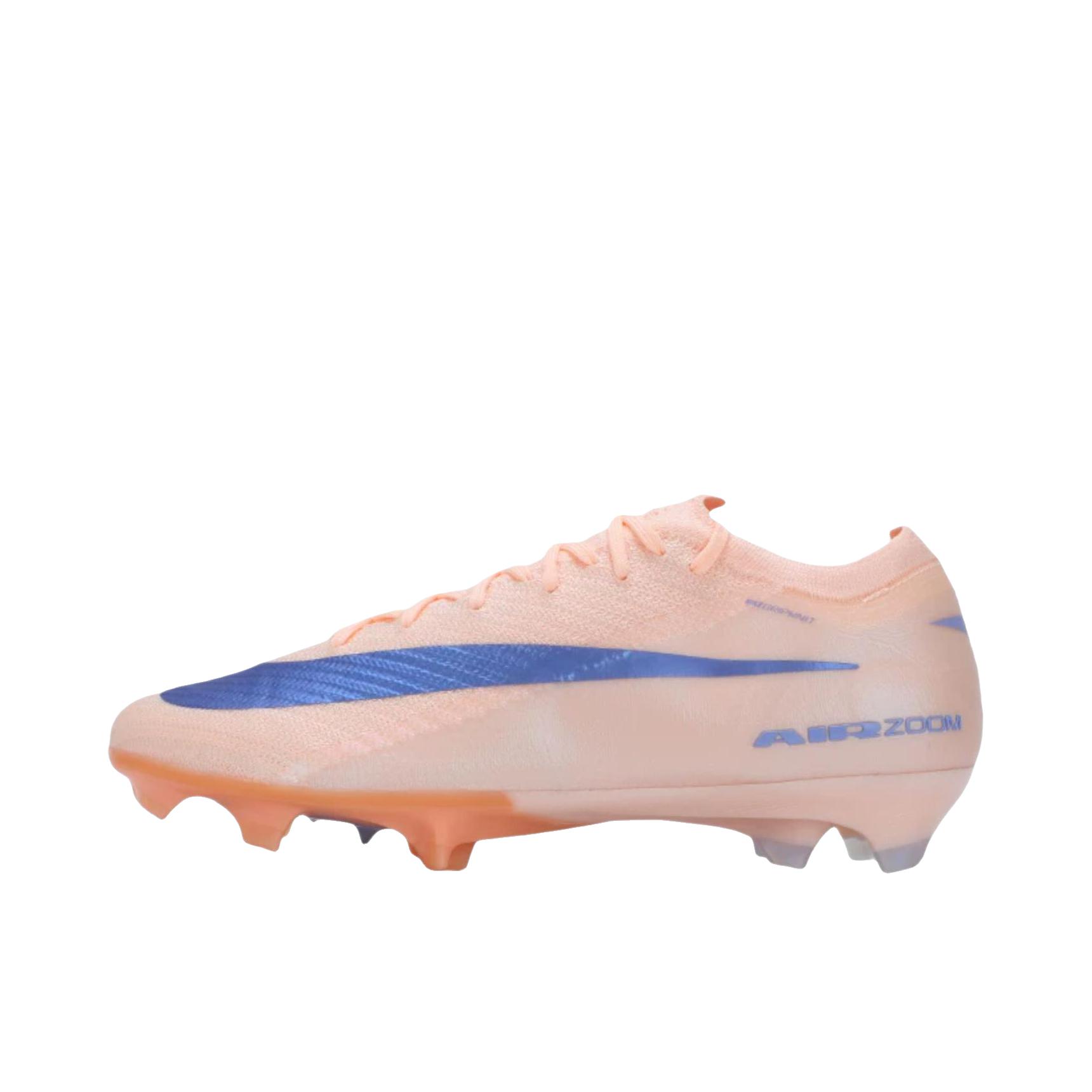 推荐商品：Nike Mercurial Vapor 16 Elite FG 超顶级 胶质长钉 硬天然草场 织物耐用防滑耐磨 足球鞋 粉色