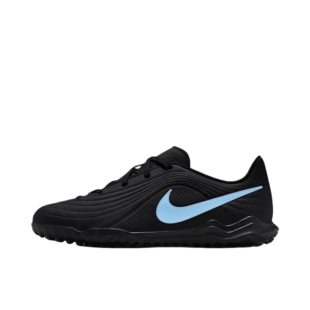 推荐商品：Nike Tiempo Maestro Club TF 足球鞋 胶质碎钉厚底系带圆头 大童/黑色/蓝色