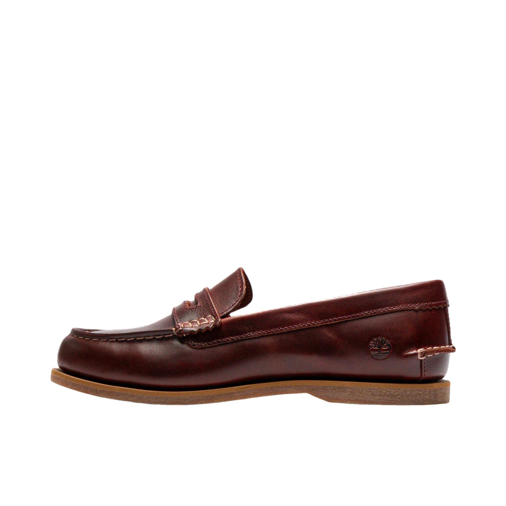 推荐商品：Timberland/添柏岚 CLASSIC LOAFER 单鞋 百搭厚底圆头一脚蹬 女款/棕色