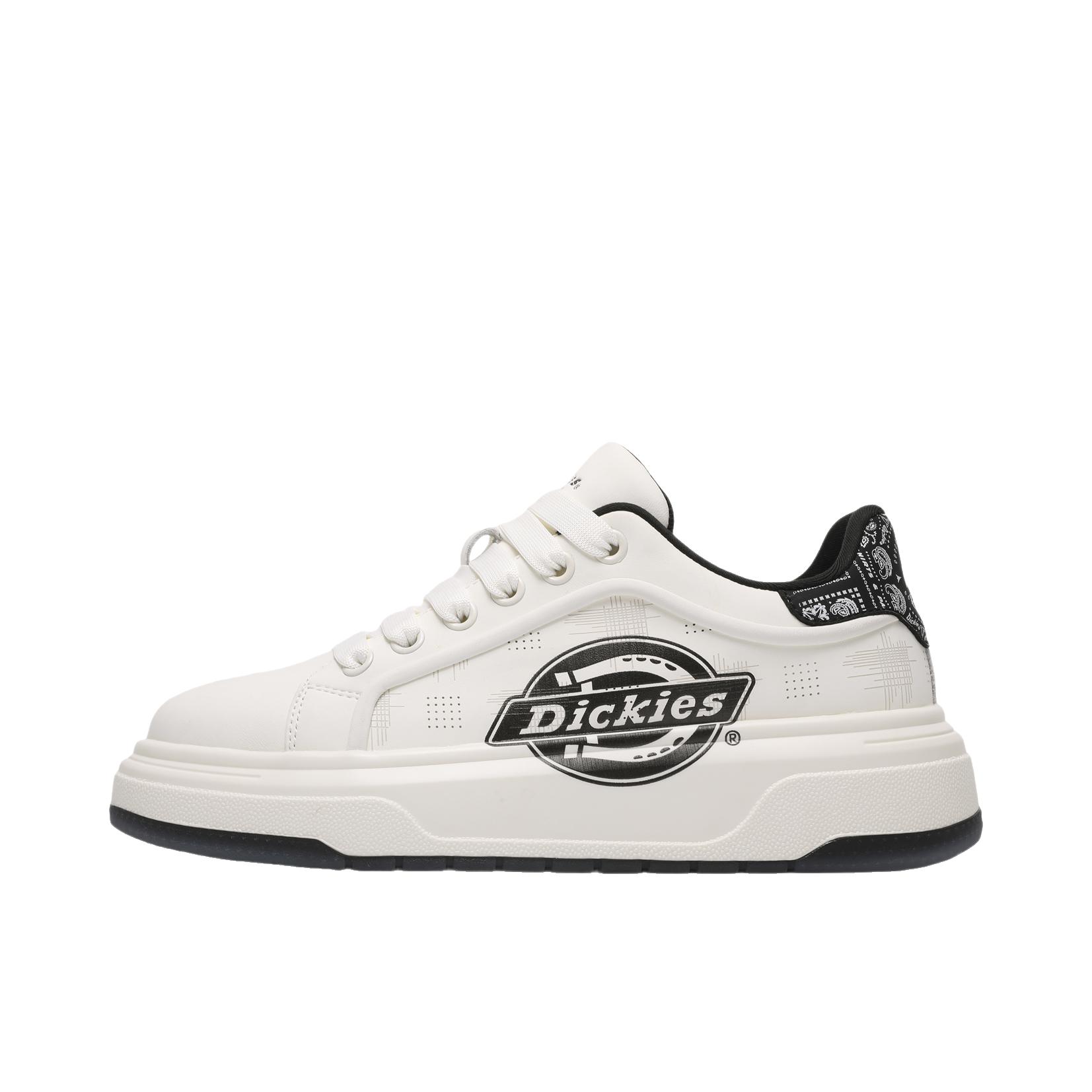 推荐商品：Dickies 板鞋 透气软底街头复古风 D26AM2801 米色/黑色