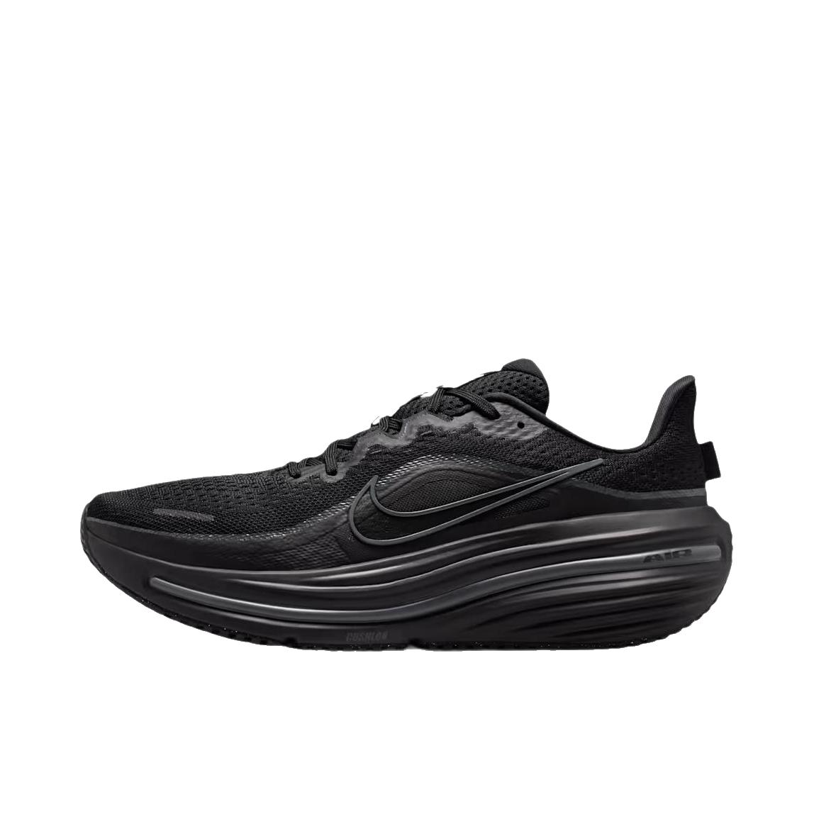 推荐商品：Nike Winflo 12 跑鞋 透气系带圆头防滑 黑色