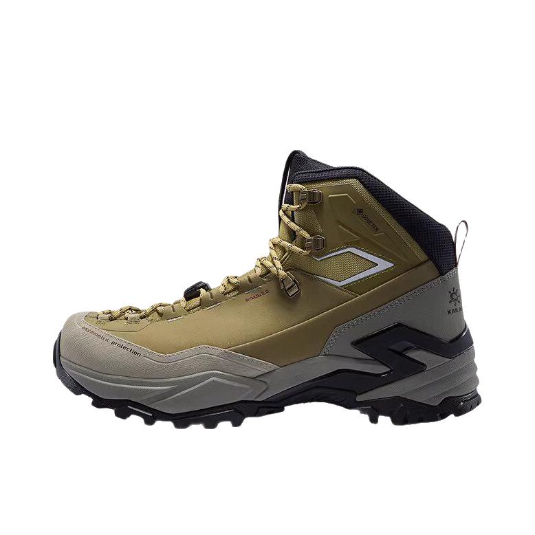 推荐商品：Kailas/凯乐石  MT5-3 GTX MID  中帮 防水 抓地 舒适缓震 防滑 织物  户外鞋  登山徒步鞋 札达黄