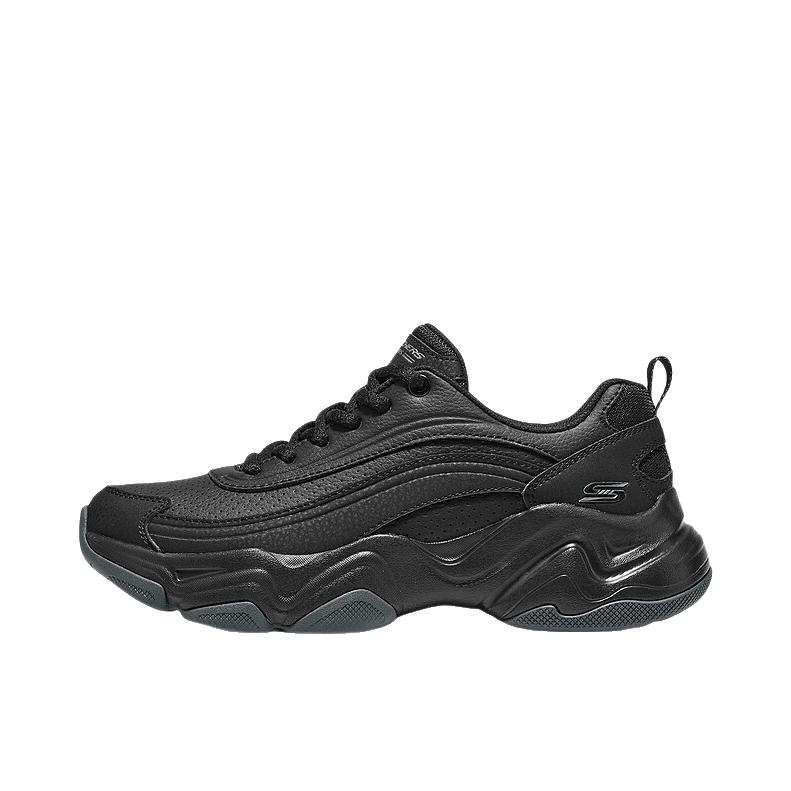 推荐商品：Skechers/斯凯奇 运动休闲鞋 轻质百搭时尚 117683 女款/全黑色