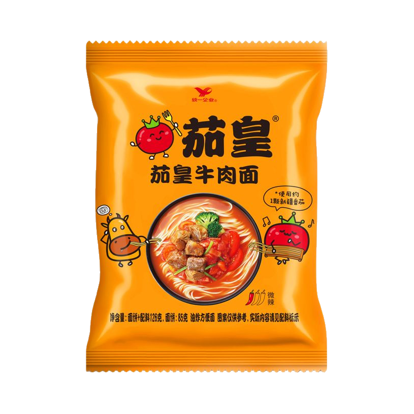推荐商品：统一 茄皇系列 方便面 袋装 宿舍夜宵免煮日式