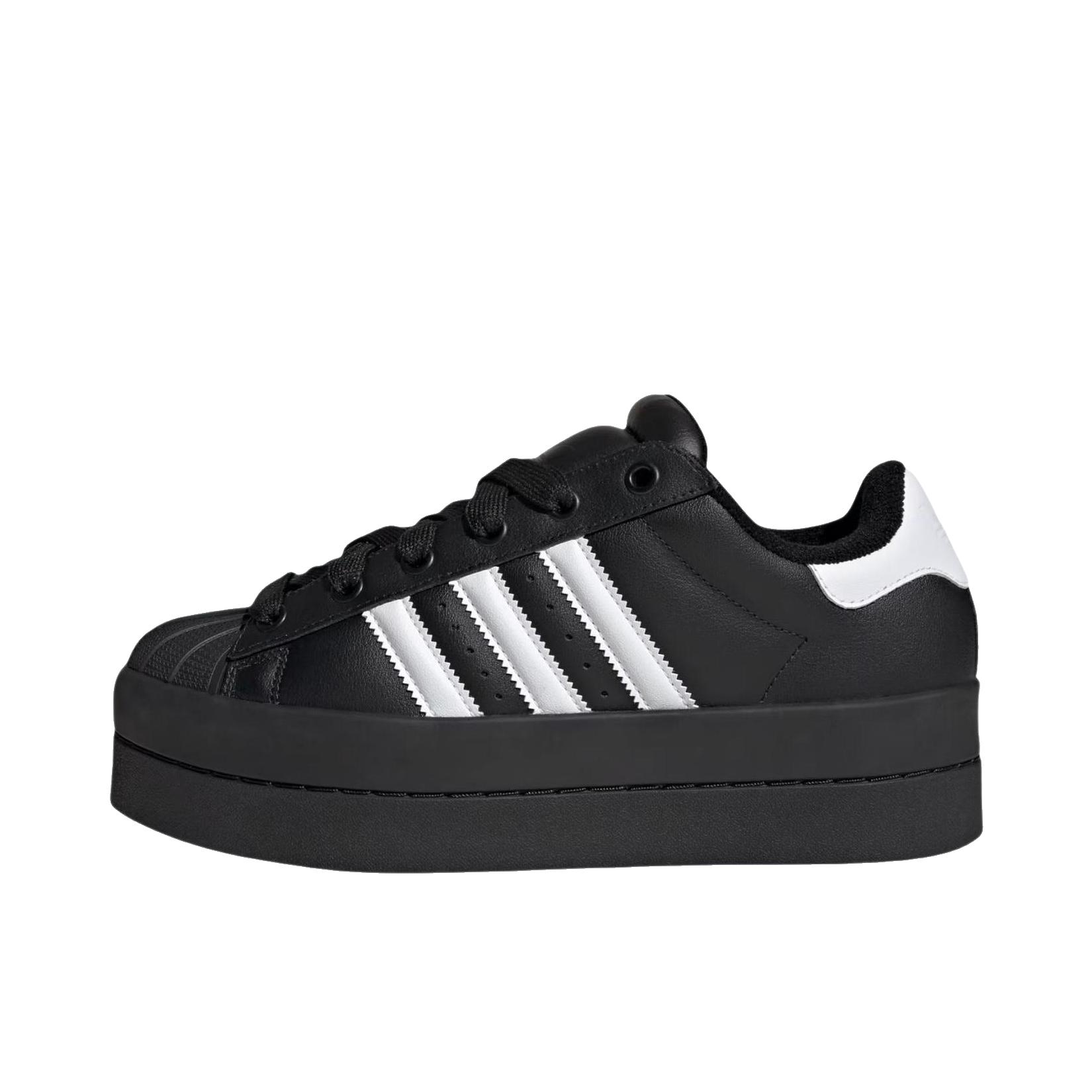 推荐商品：adidas Originals SUPERSTAR STACK 板鞋 复古舒适简约百搭 黑色