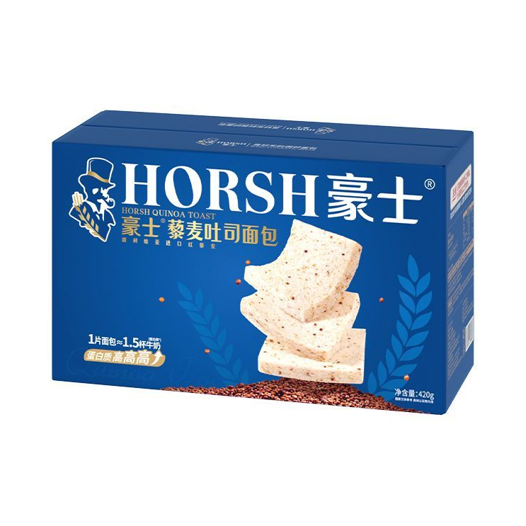 推荐商品：豪士 420g 藜麦吐司面包 箱装