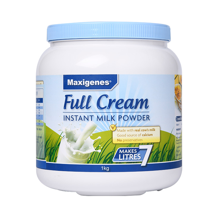 推荐商品：Maxigenes/美可卓 1kg 全脂奶粉 罐装