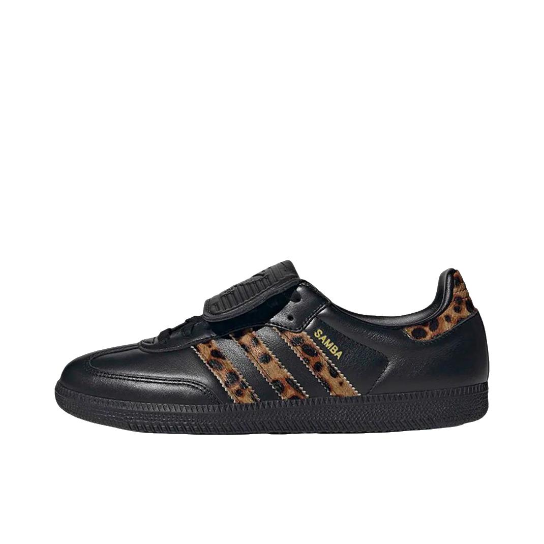 推荐商品：adidas Originals Samba LT T头鞋 德训鞋 板鞋 防滑耐磨薄底透气复古贴合圆头 黑色/棕色