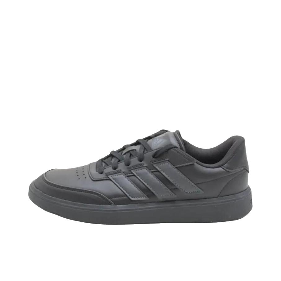 推荐商品：adidas COURTBLOCK 防滑 低帮 圆头 耐磨 板鞋 黑色