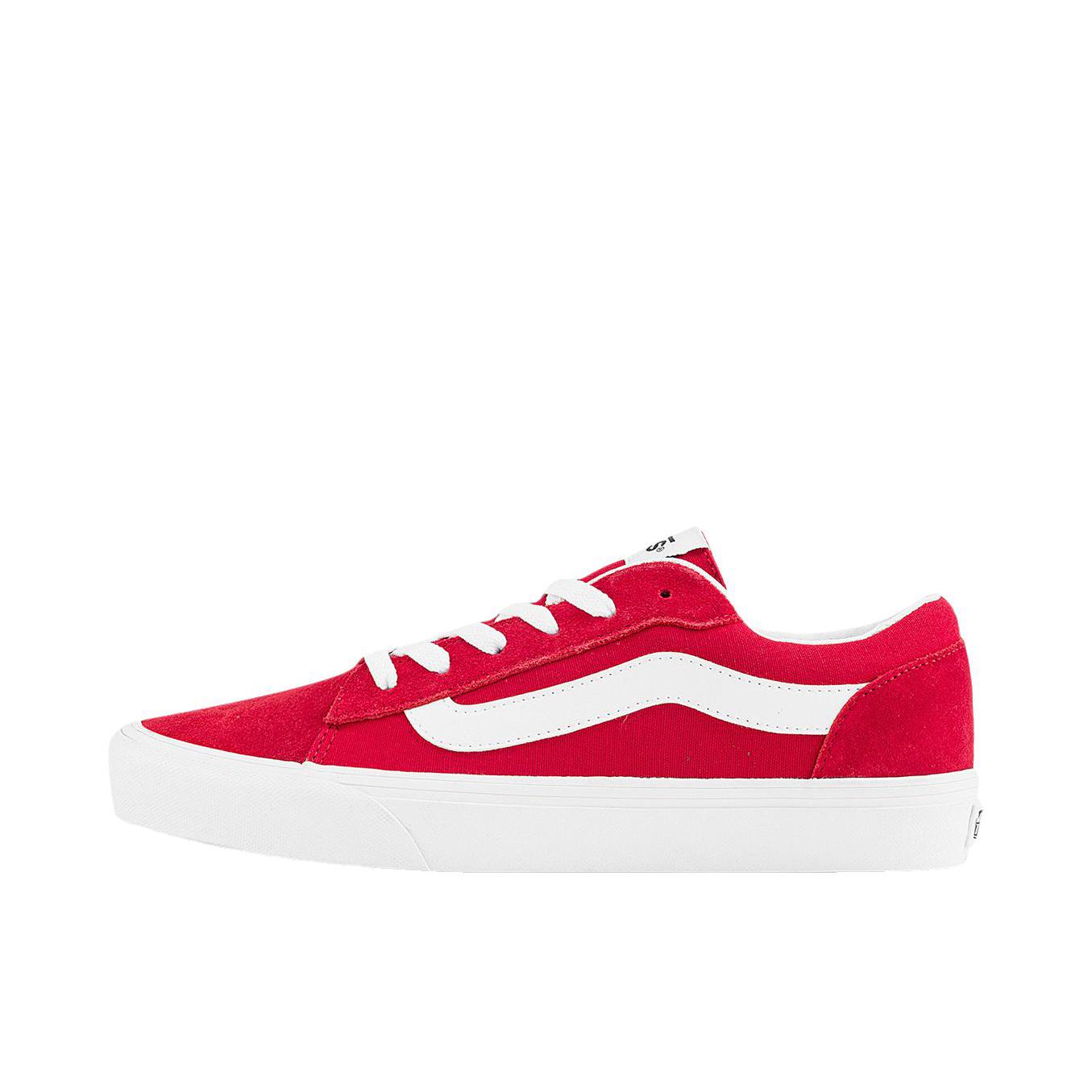 推荐商品：Vans/范斯 Vero LS 板鞋 复古低帮街头系带轻量 红色