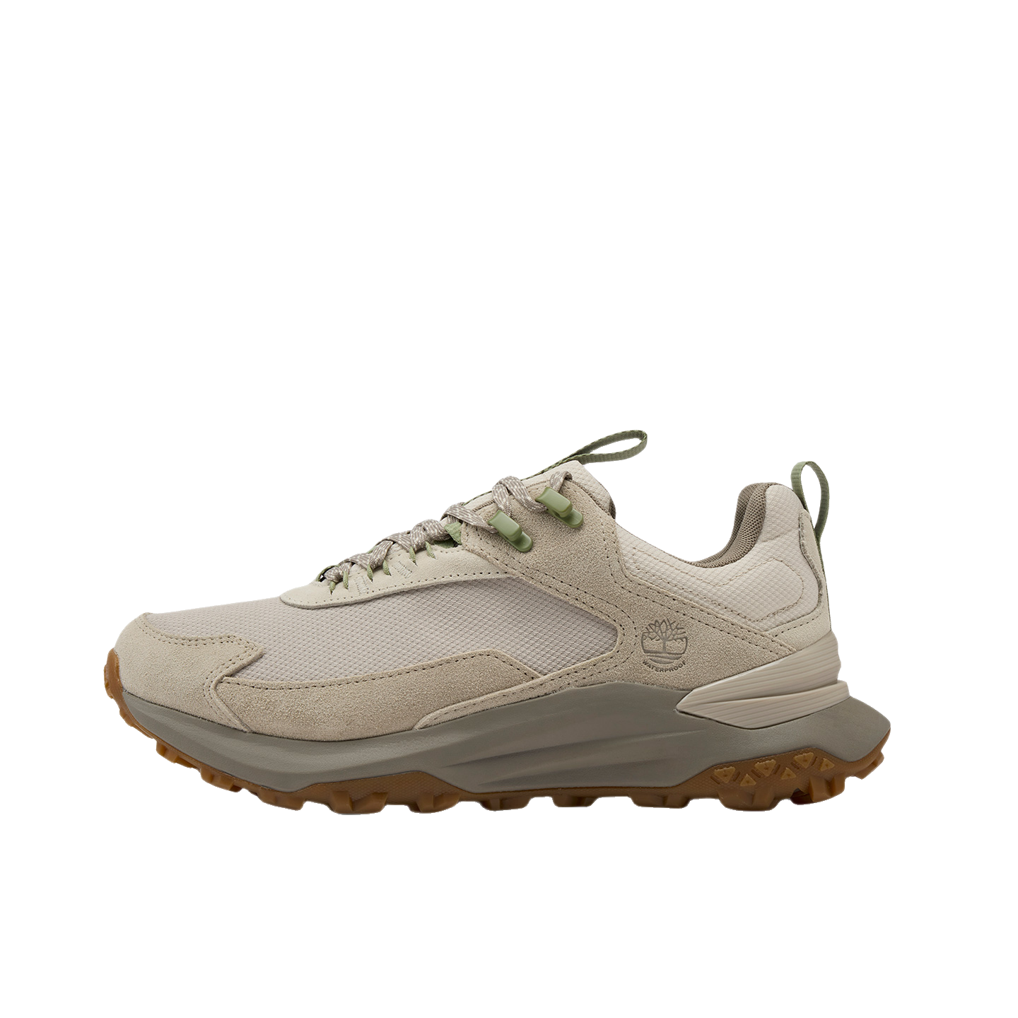 推荐商品：Timberland/添柏岚 休闲 防水 舒适 抓地 轻量 户外鞋 浅灰色/褐色/米白色