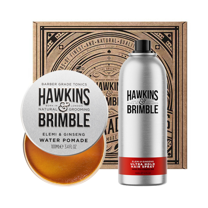 推荐商品：HAWKINS & BRIMBLE 清香复古造型礼盒 护发留香