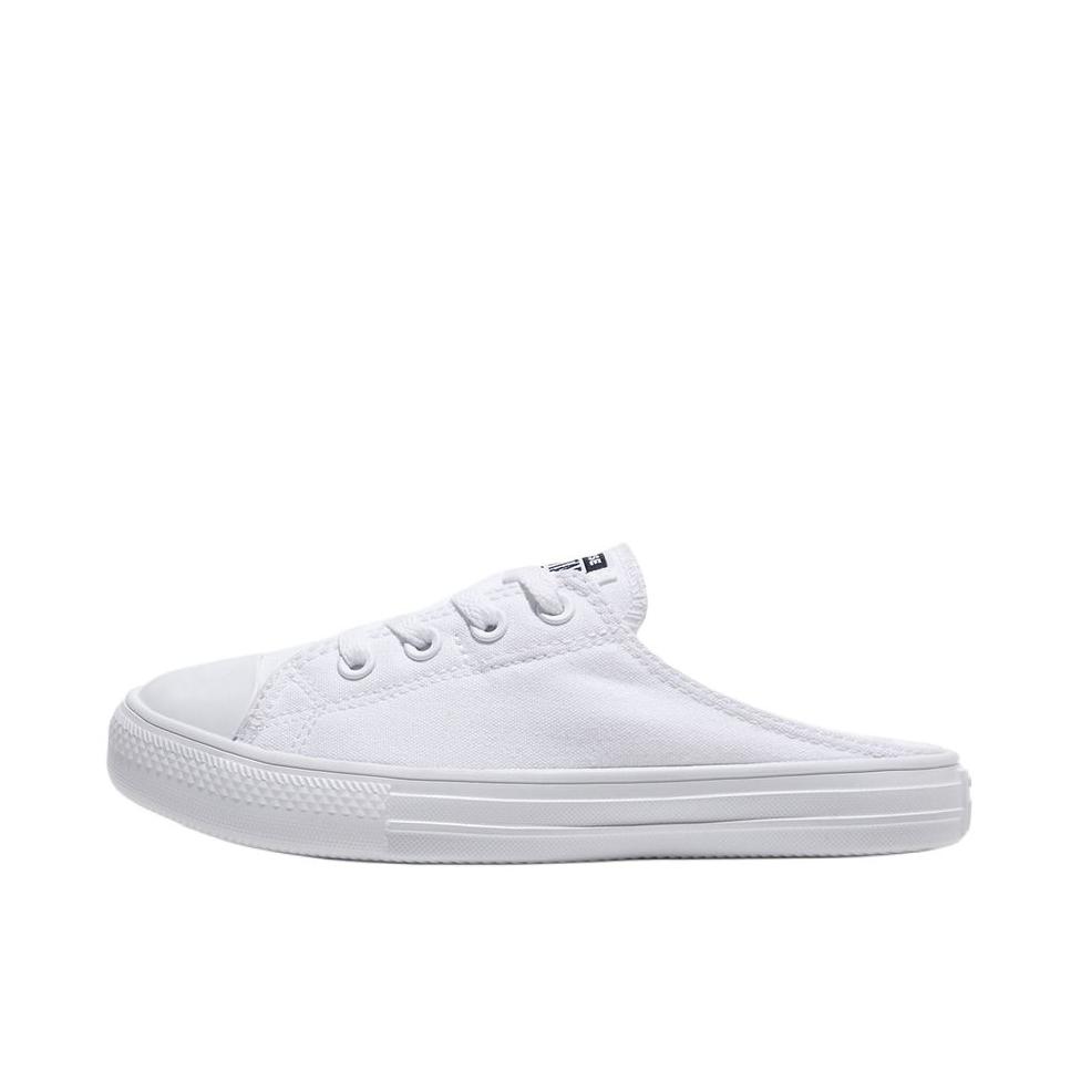 推荐商品：Converse/匡威 All Star Easy On 帆布鞋 一脚蹬圆头休闲低帮 白色