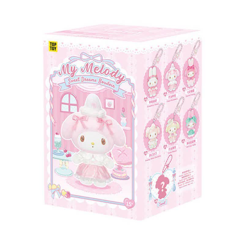 推荐商品：TOP TOY 三丽鸥 甜梦淑女屋系列 毛绒挂饰 盲盒