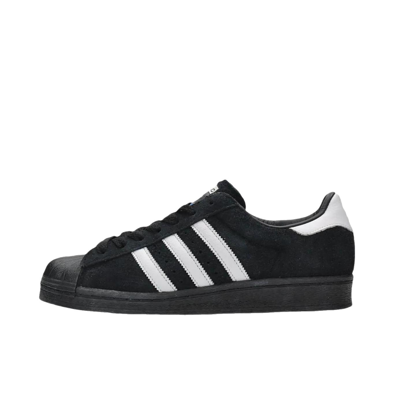 推荐商品：adidas Originals Superstar 2 板鞋 复古防滑耐磨贝壳头贴合圆头支撑 Kasina联名/黑色