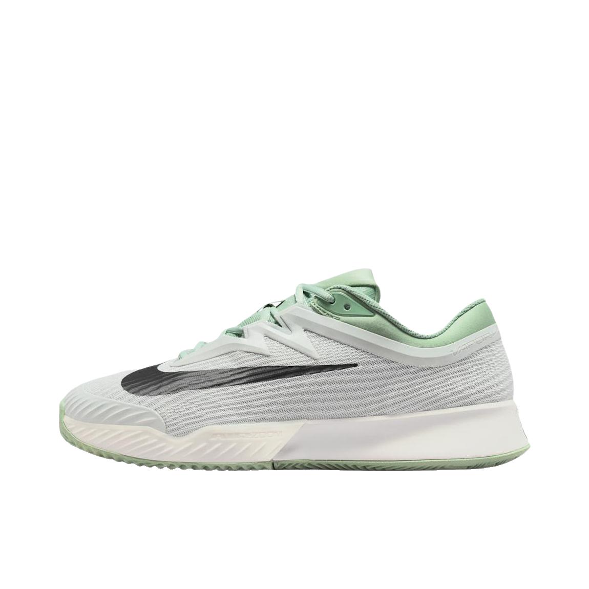 推荐商品：Nike Vapor Pro 3 防滑耐磨 缓震回弹 舒适轻便 硬地球场 网球鞋 灰色/绿色