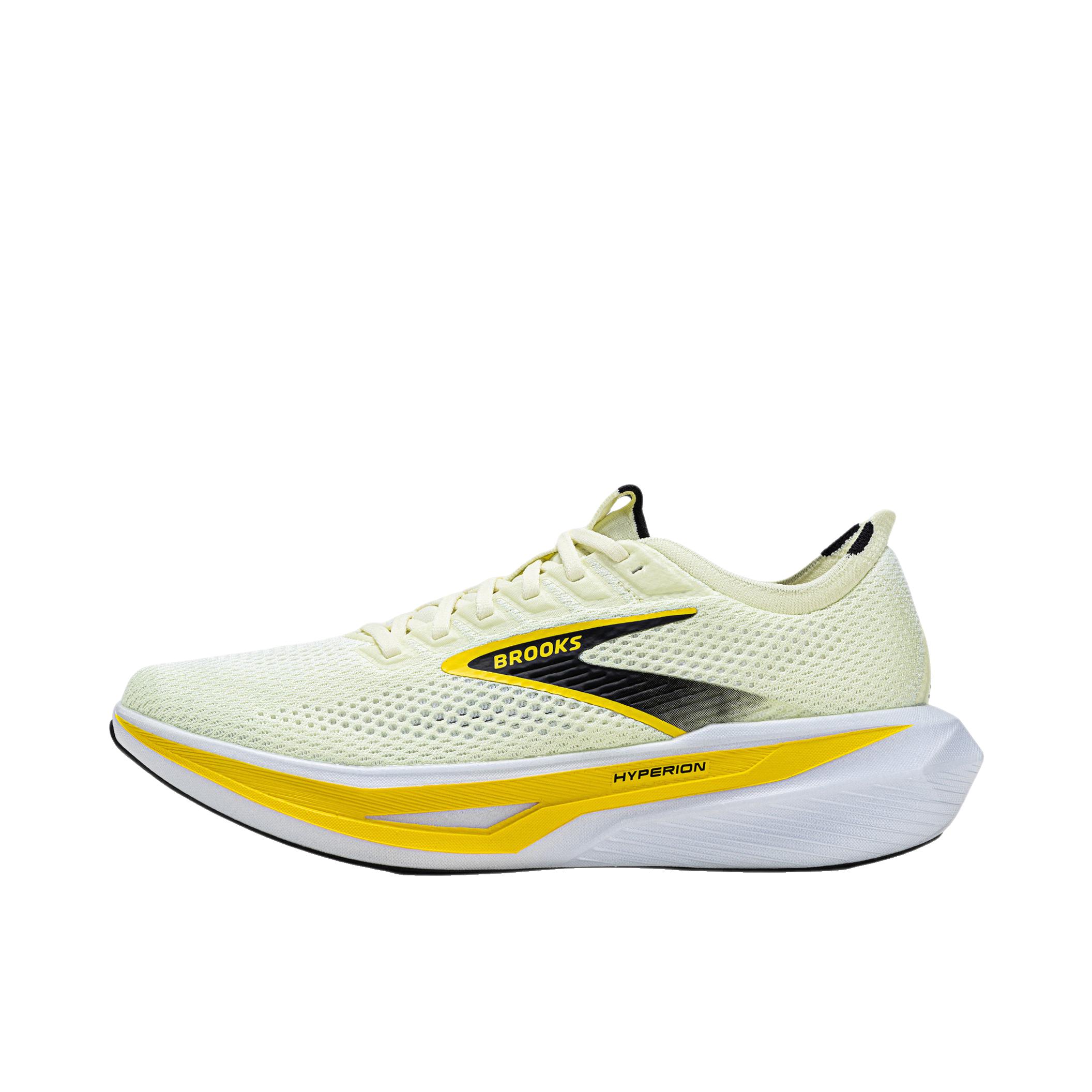 推荐商品：Brooks/布鲁克斯 Hyperion 3 跑鞋 马拉松运动 微黄/黑色/黄色