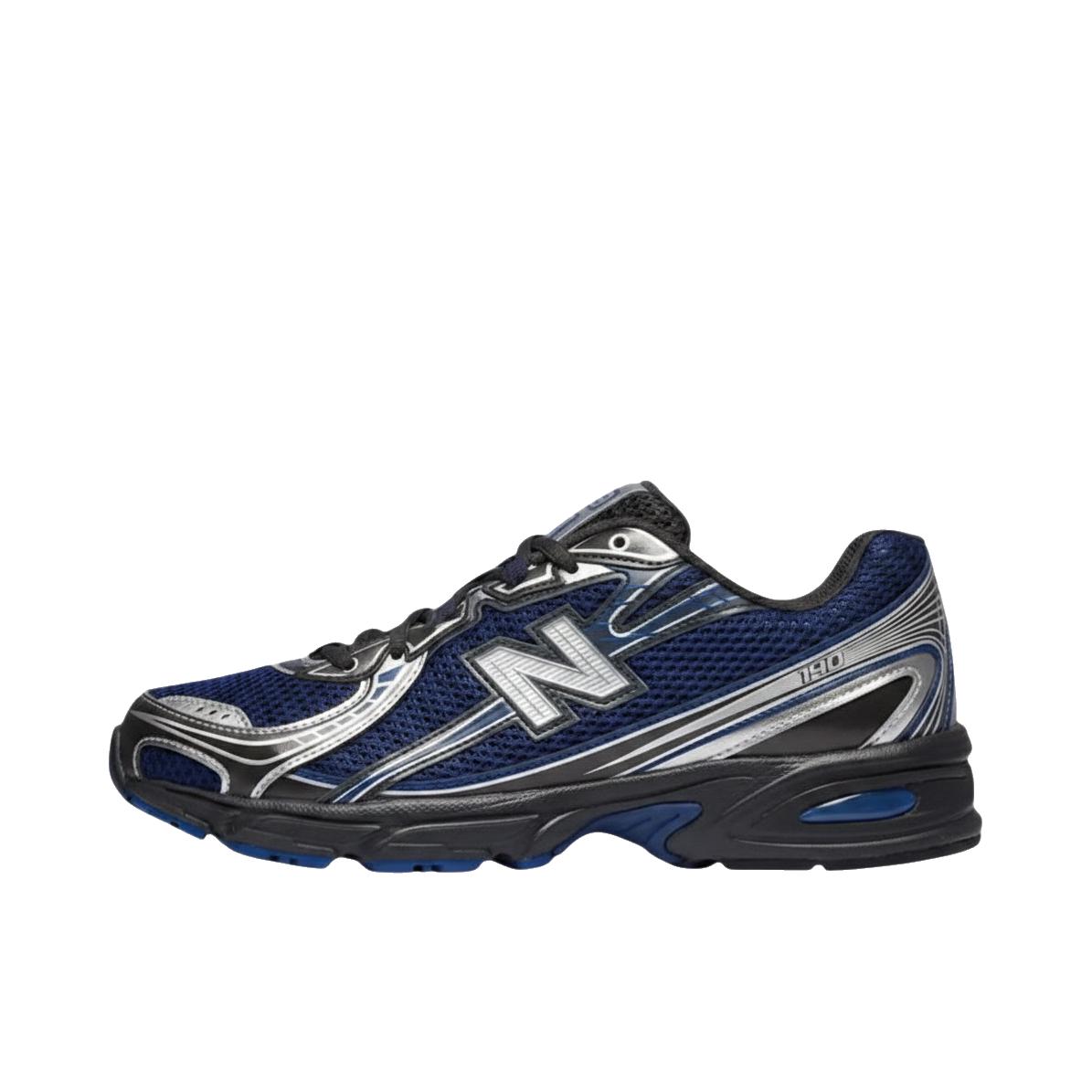 推荐商品：New Balance 740 v2 跑鞋 复古防滑耐磨网面低帮增高贴合 D宽/深蓝色
