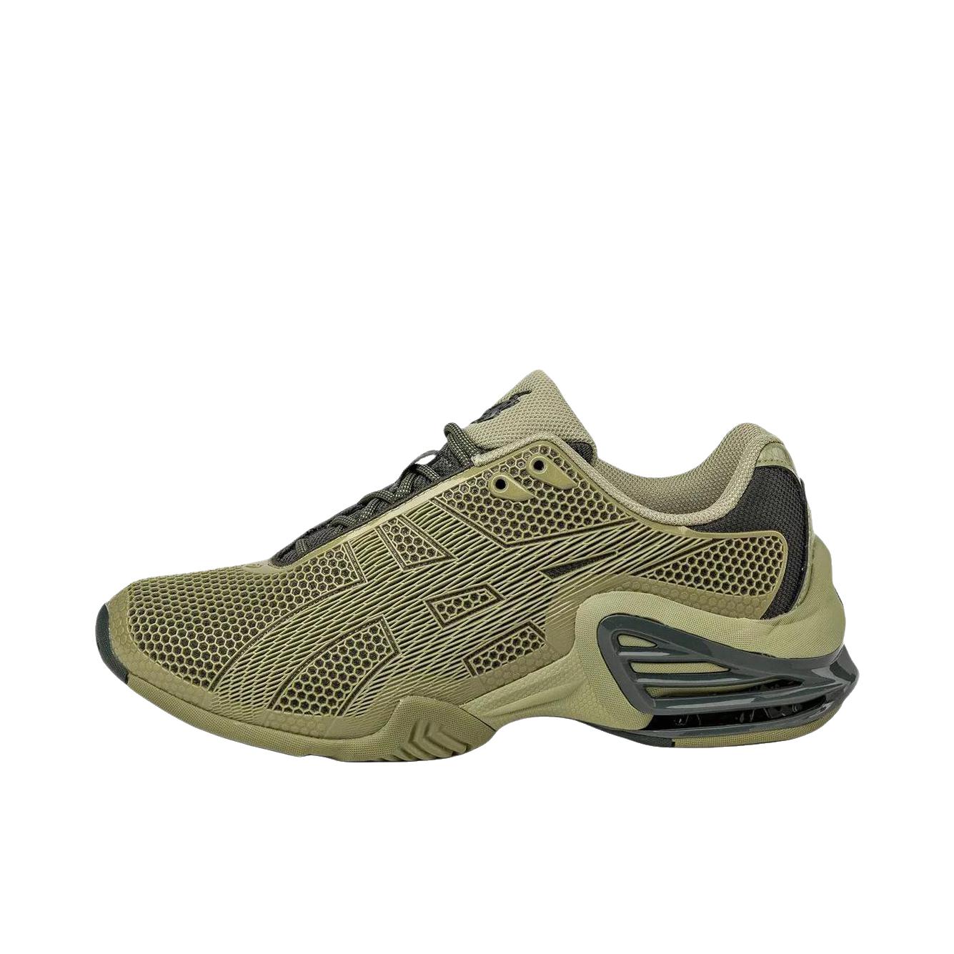 推荐商品：Asics/亚瑟士 GEL-Teremoa II 跑鞋 圆头厚底系带 浅橄榄绿