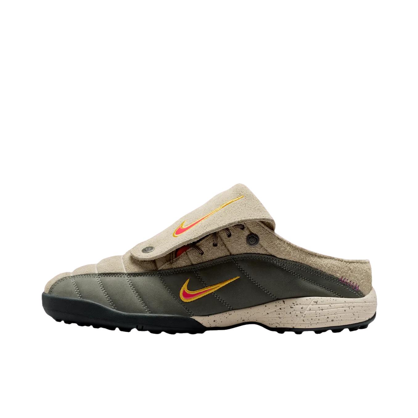 推荐商品：Nike T90 Mule 运动休闲鞋 厚底圆头系带 Kids of Immigrants联名/卡其色