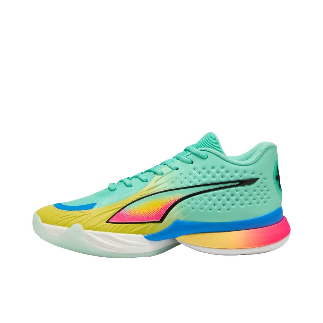 推荐商品：Puma/彪马 Stewie 5 Breanna Stewart 篮球鞋 柔软圆头实战系带 绿色