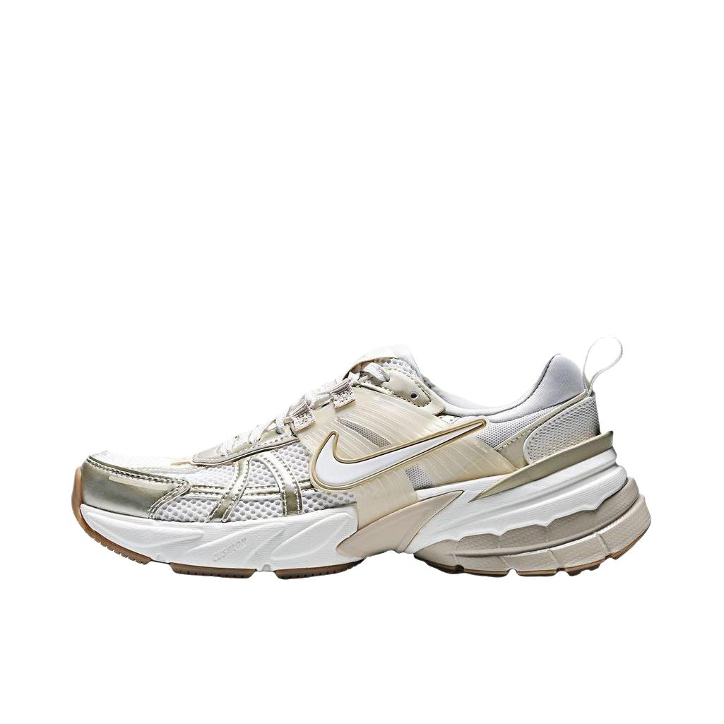推荐商品：Nike V2K Run Runtekk 跑鞋 轻便网面透气防滑耐磨百搭时尚复古减震抓地圆头 白色/米色