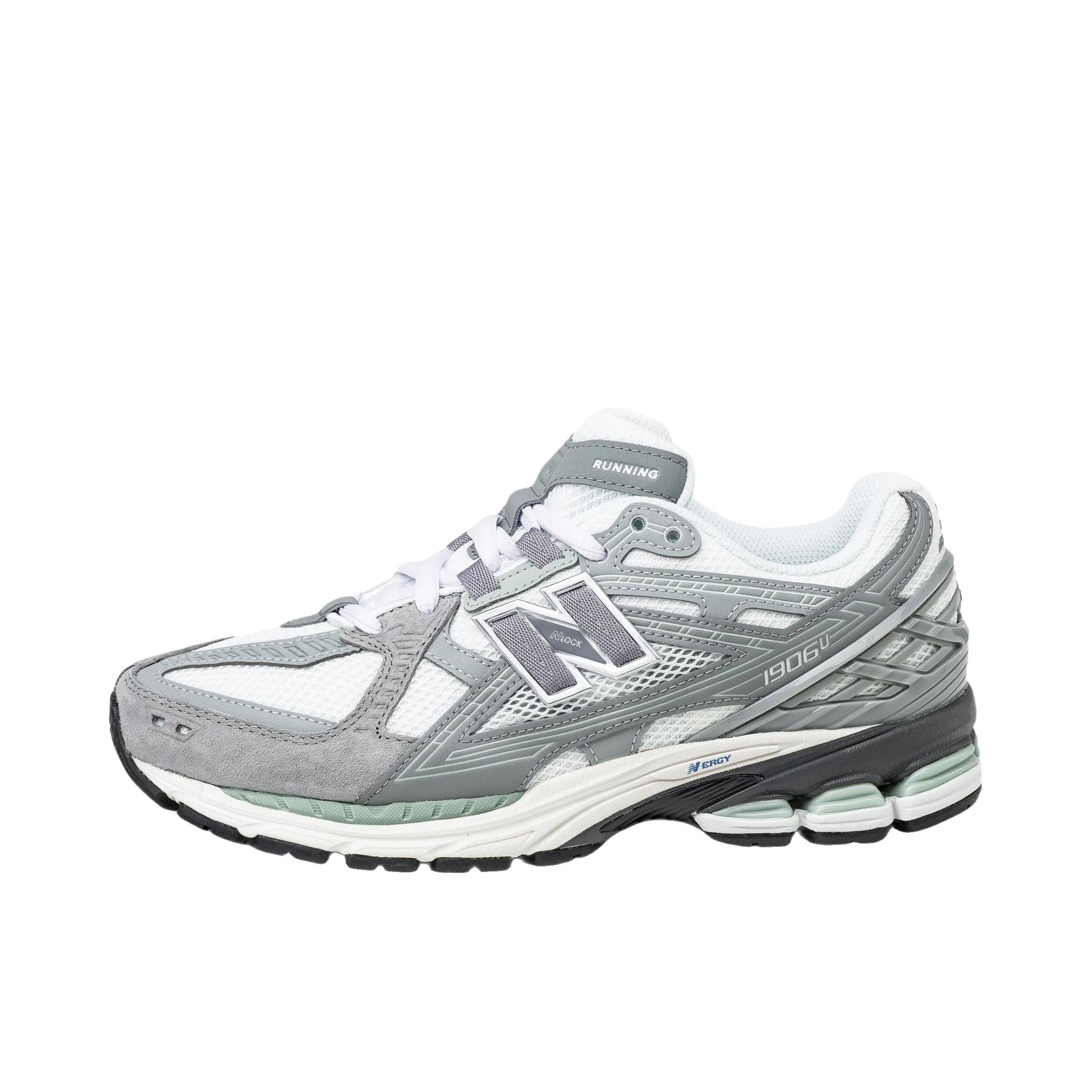 推荐商品：New Balance 1906U Utility Pack 跑鞋 时尚舒适透气网布贴合 D宽/白色/灰色
