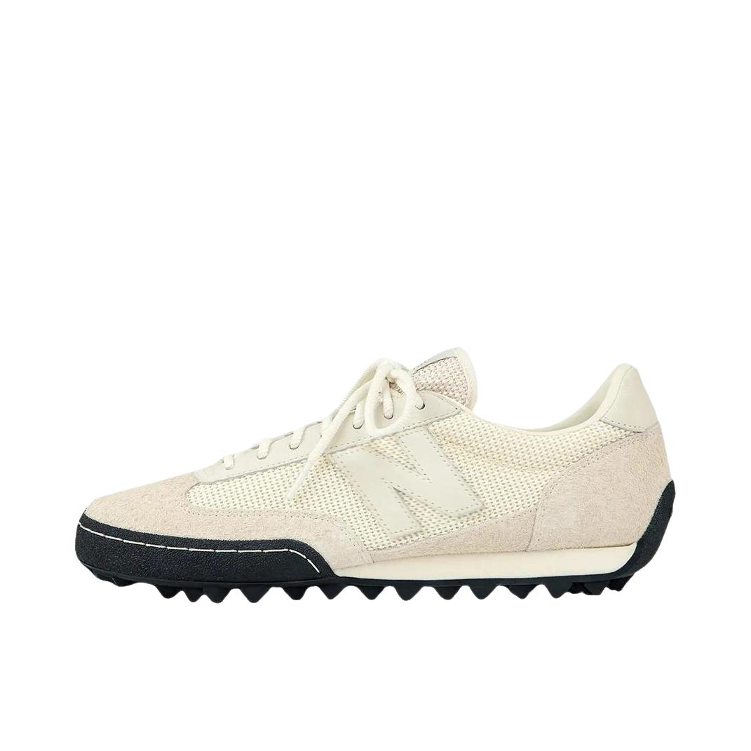 推荐商品：New Balance Gator Run 运动休闲鞋 低帮平跟系带薄底复古 ALD联名/D宽/白色/浅米色