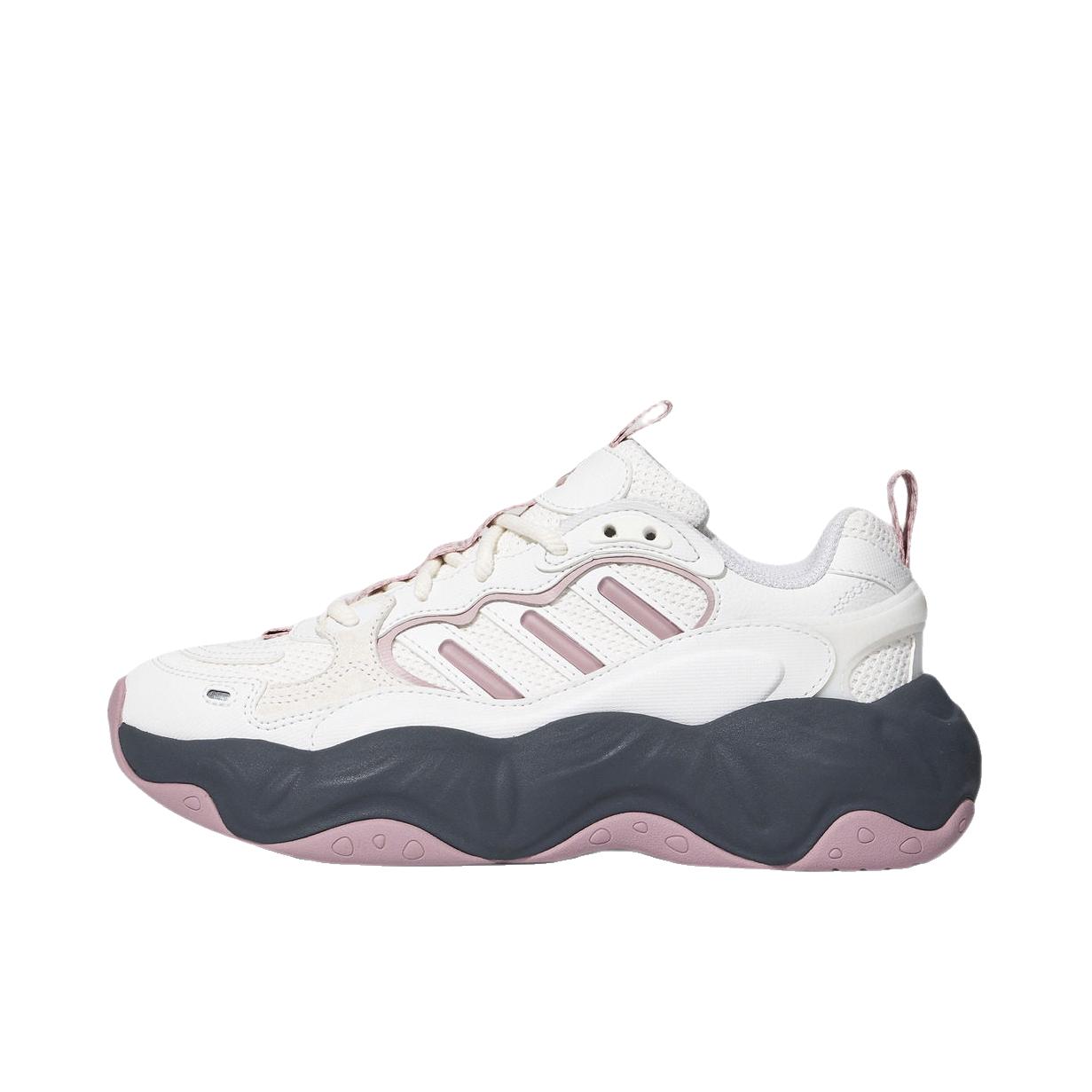 推荐商品：adidas VALLINA 老爹鞋 休闲运动防滑透气 女款/亮白色/深灰色/粉色