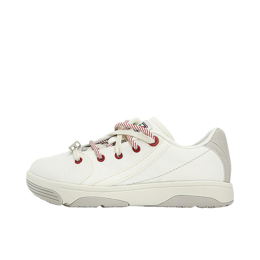 推荐商品：FILA斐乐 PURE 板鞋 时尚休闲透气 女款/奶油白色/浮石棕