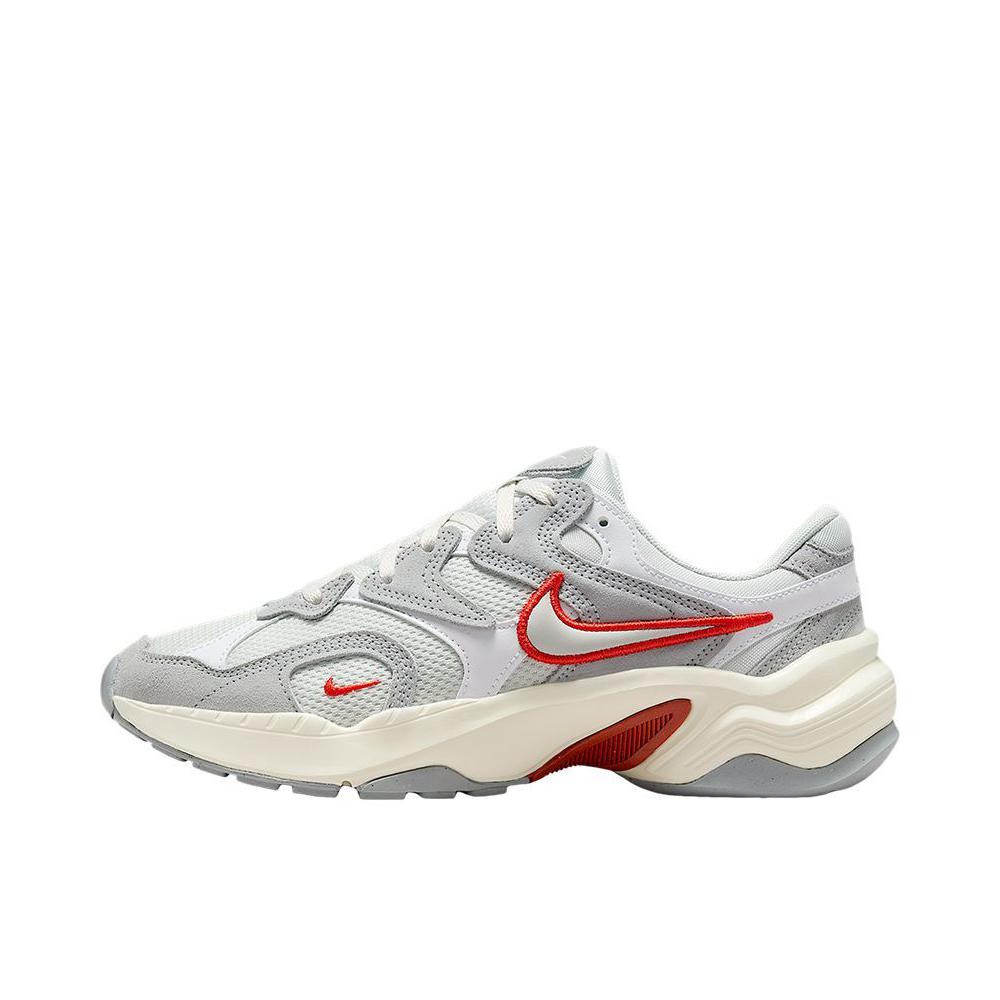 推荐商品：Nike AL8 跑鞋 减震防滑耐磨透气网布抓地舒适百搭简约复古轻便流光风 灰色/红色