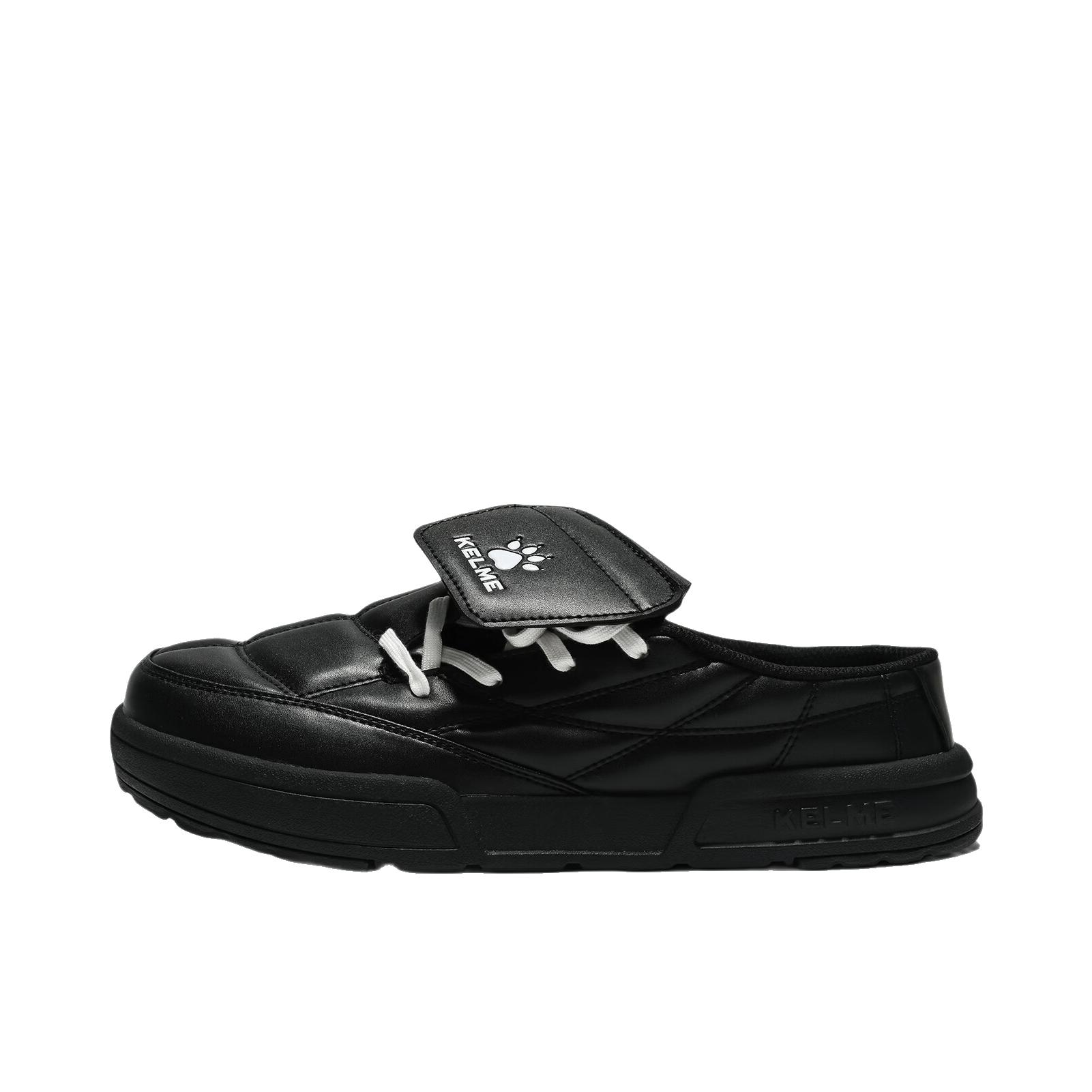 推荐商品：KELME/卡尔美 运动休闲鞋 复古舒适防滑百搭 8617XX5509 炫酷黑