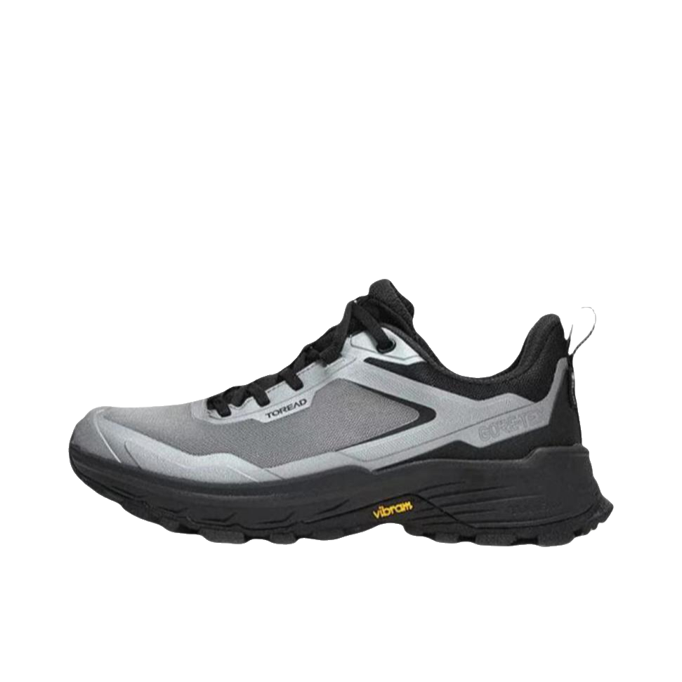 推荐商品：探路者 GORE-TEX 徒步鞋 户外鞋 防水透气防滑耐磨 灰色