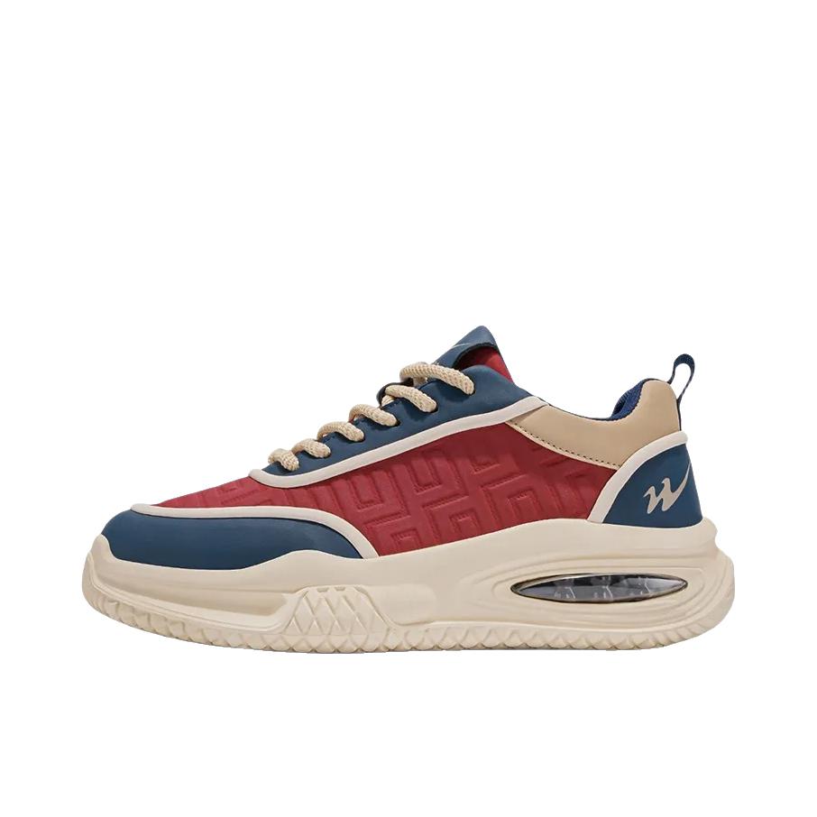 推荐商品：双星 老爹鞋 百搭耐磨舒适 WDSM-77996 红色