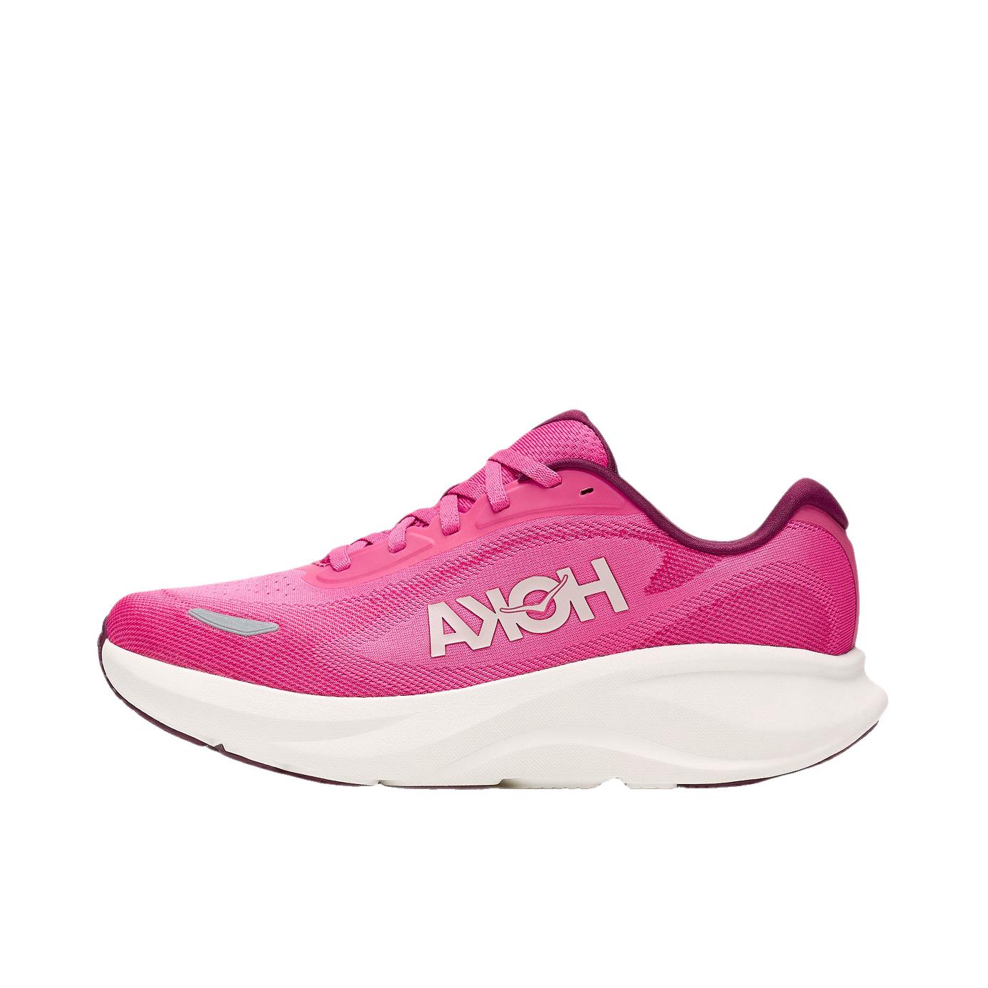 推荐商品：HOKA ONE ONE RINCON 5 跑鞋 轻量透气缓震耐磨 女款/冲击粉/雅石白