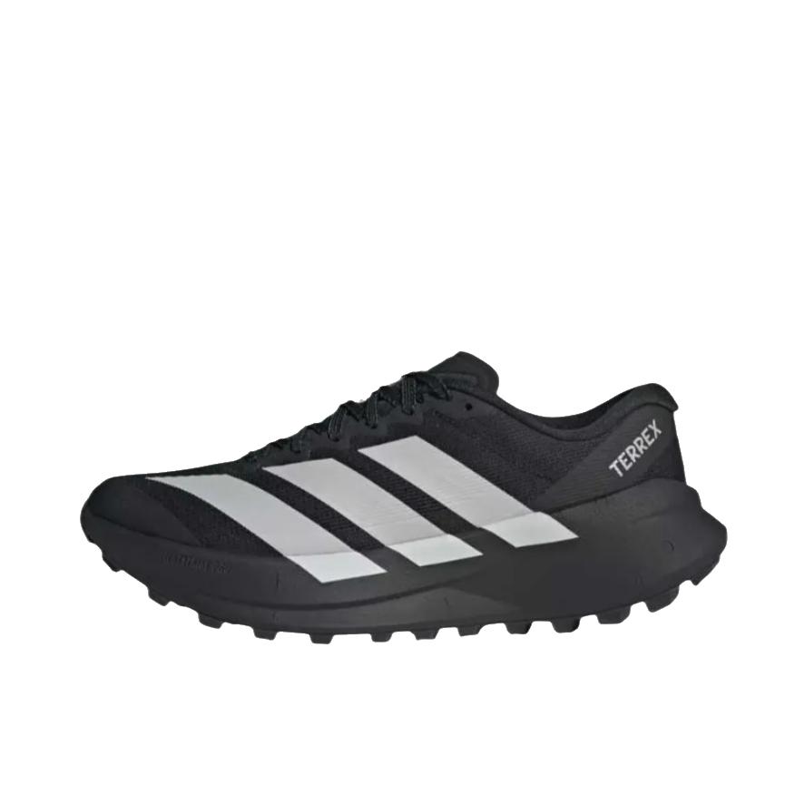 推荐商品：adidas Terrex Agravic SL 跑鞋 稳定织物减震支撑 核心黑/灰色