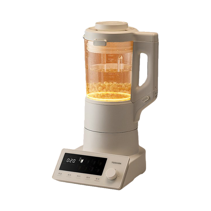 推荐商品：Toshiba/东芝 BL-130GRVC(W) 豆浆机 1.75L 全自动 多功能 可拆洗 巴氏杀菌 冷热双打