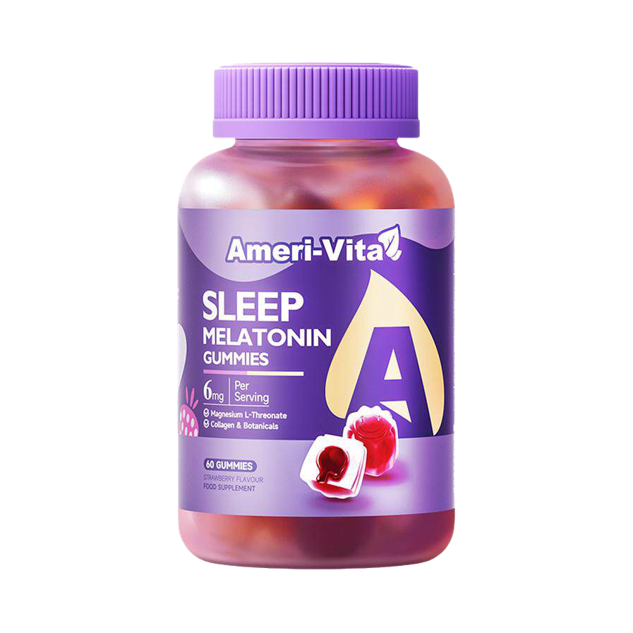 推荐商品：Ameri-Vita/亚美唯他 加强版 褪黑素流心软糖 瓶装